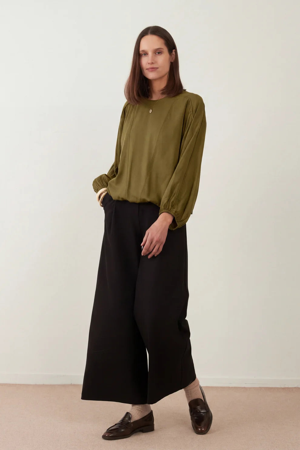 Blusa Arabesque Oliva