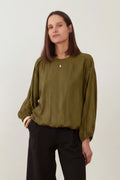 Blusa Arabesque Oliva