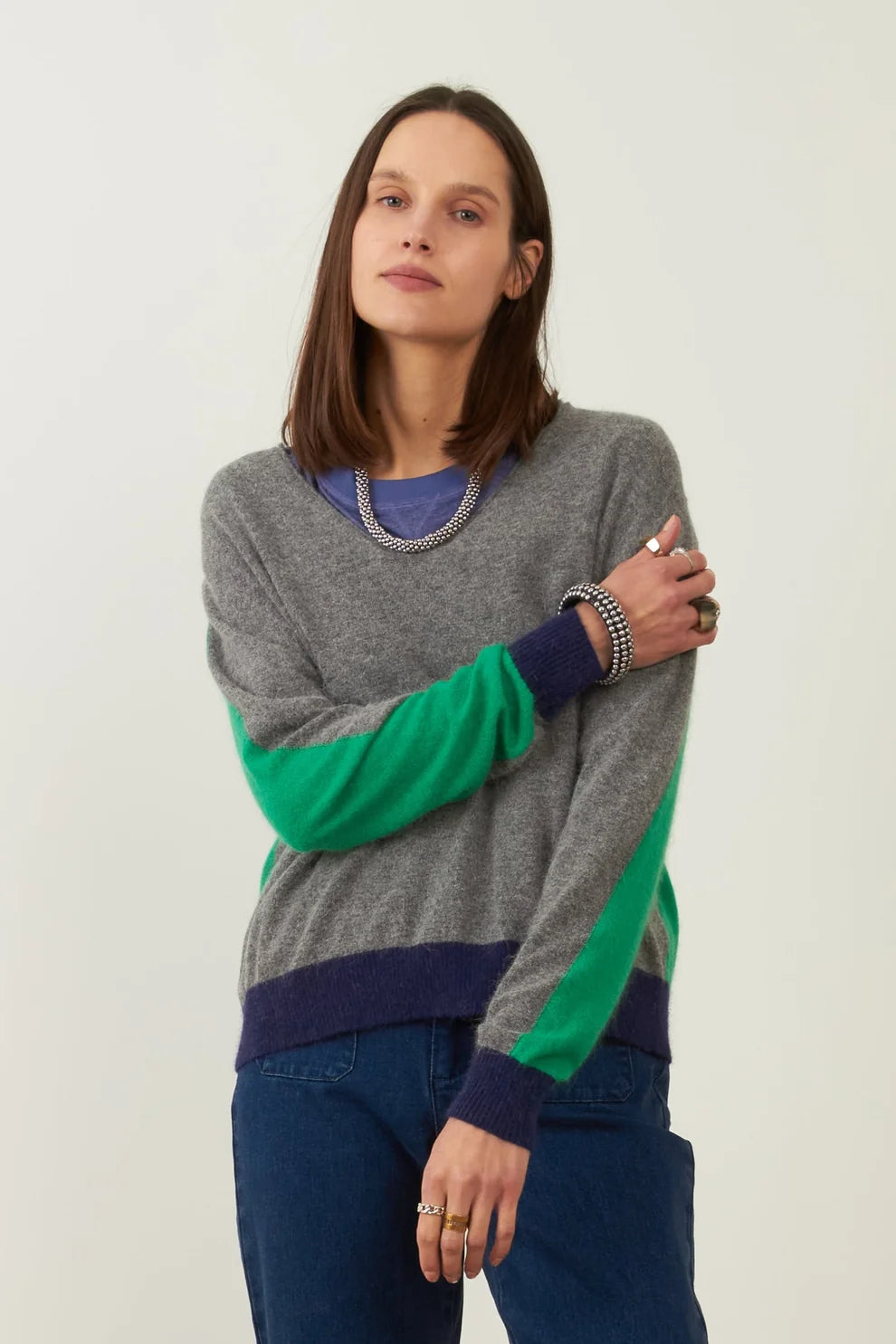 Jersey Lysea Gris
