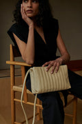 Bolso Hombro Mori Beige