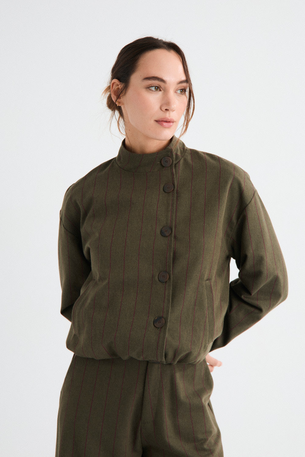 Chaqueta Corta Uriel Verde
