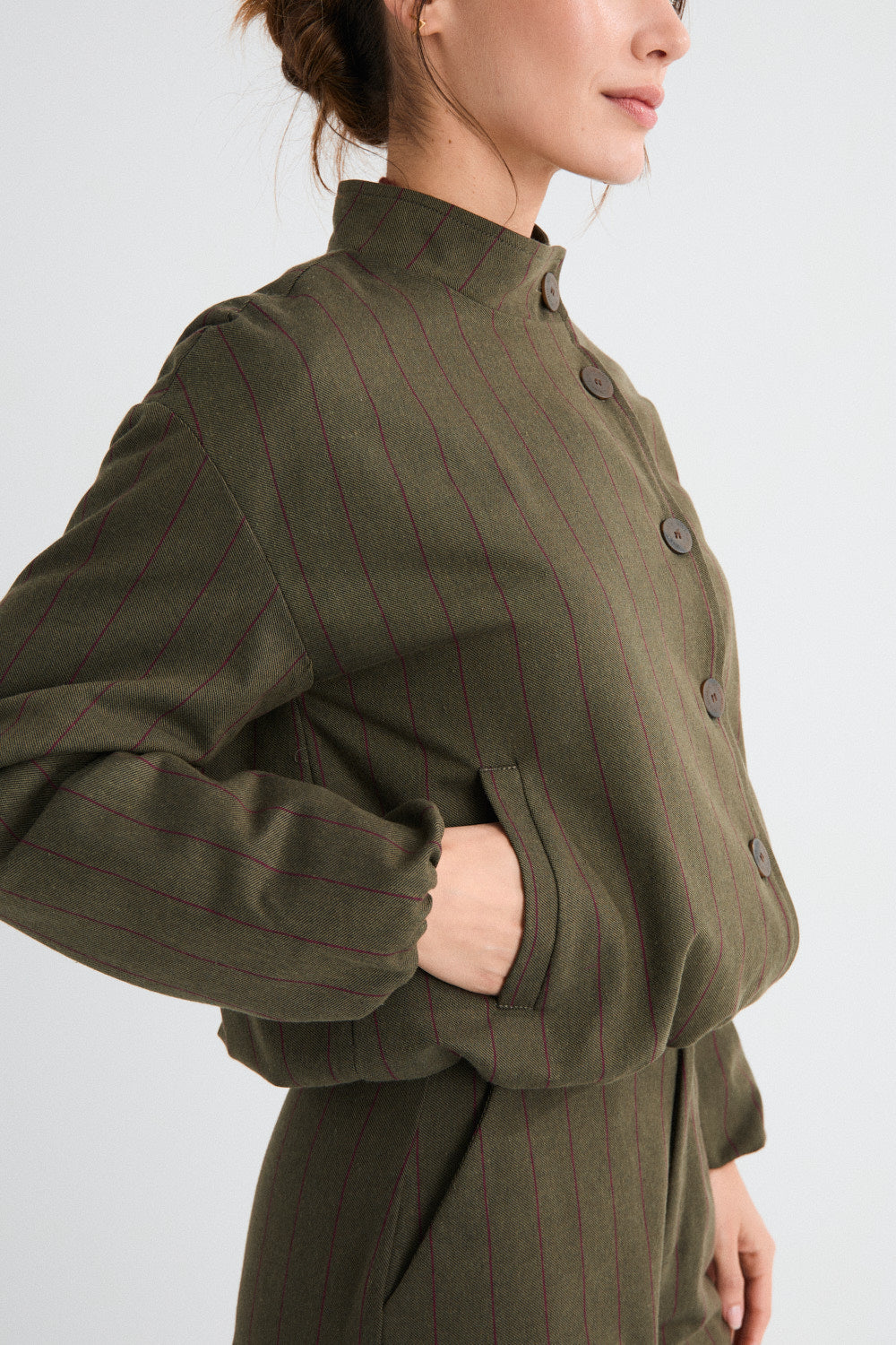 Chaqueta Corta Uriel Verde