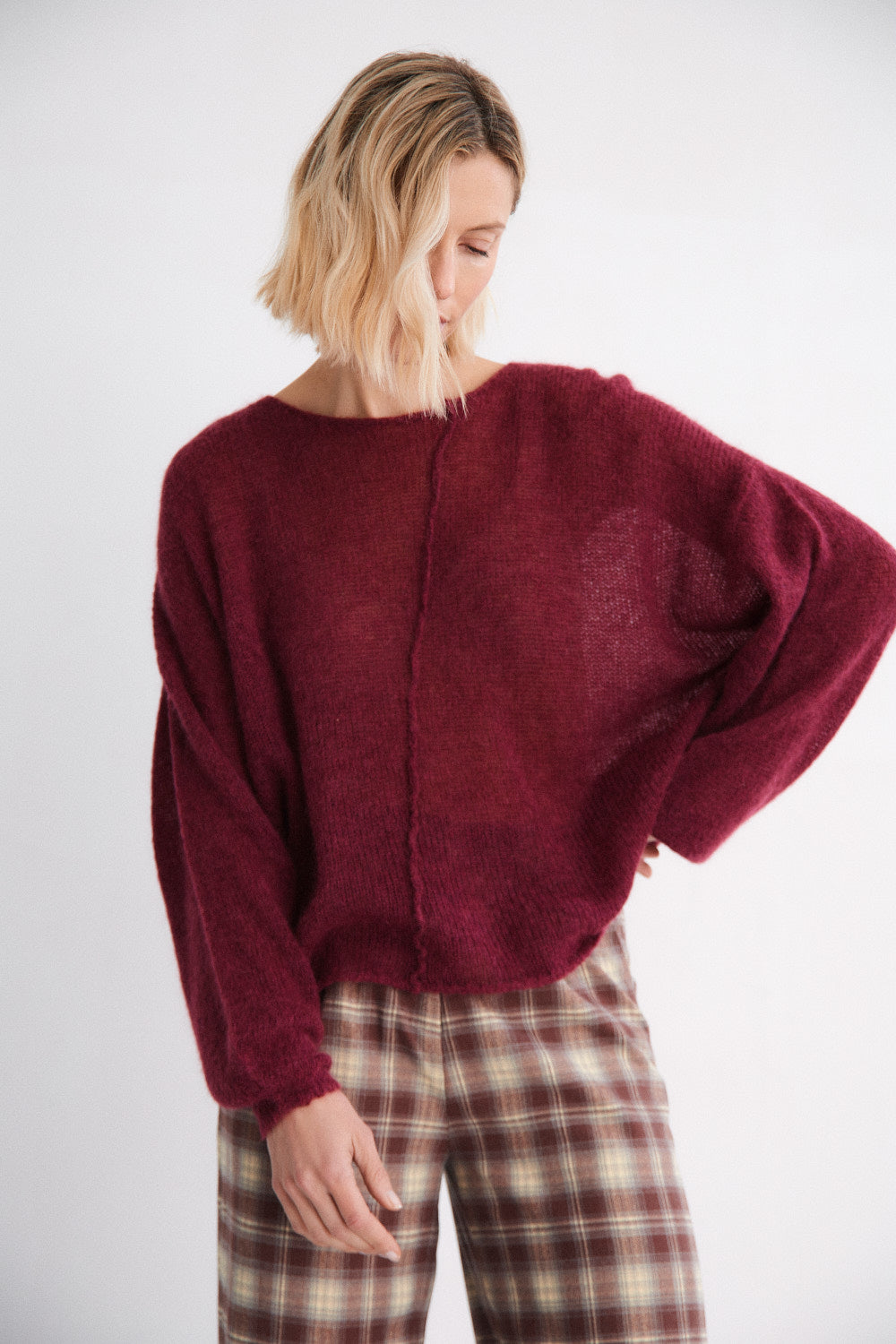 Jersey Lumen Cuello Redondo Fucsia