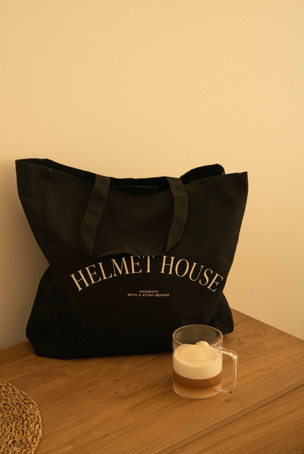Bolso Helmet Negra Vintage