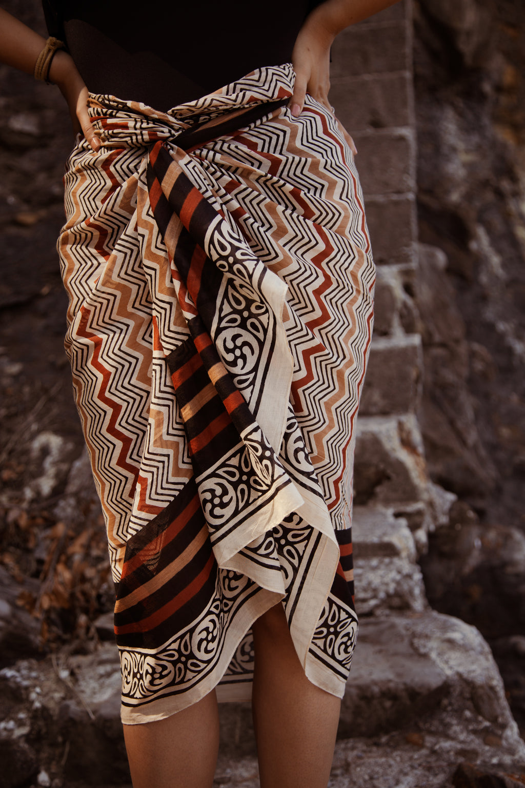 Pareos Etnic Terracota/Mostaza