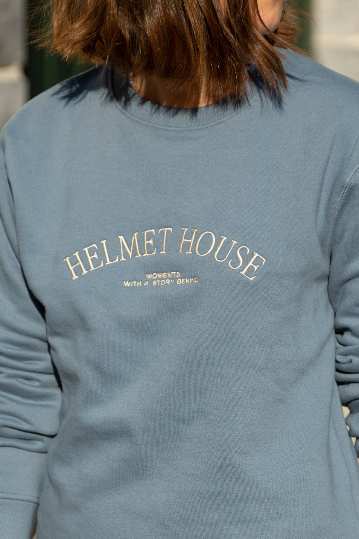 Sudadera Goxua Helmet House Azul