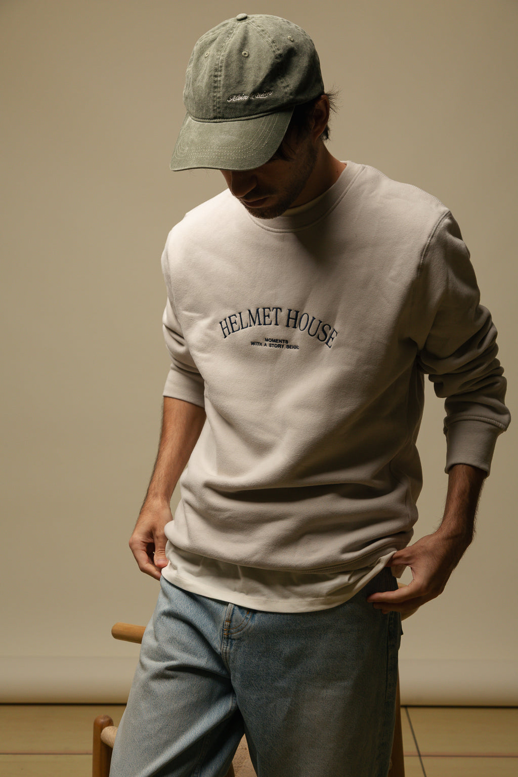 Sudadera Goxua Helmet House Piedra