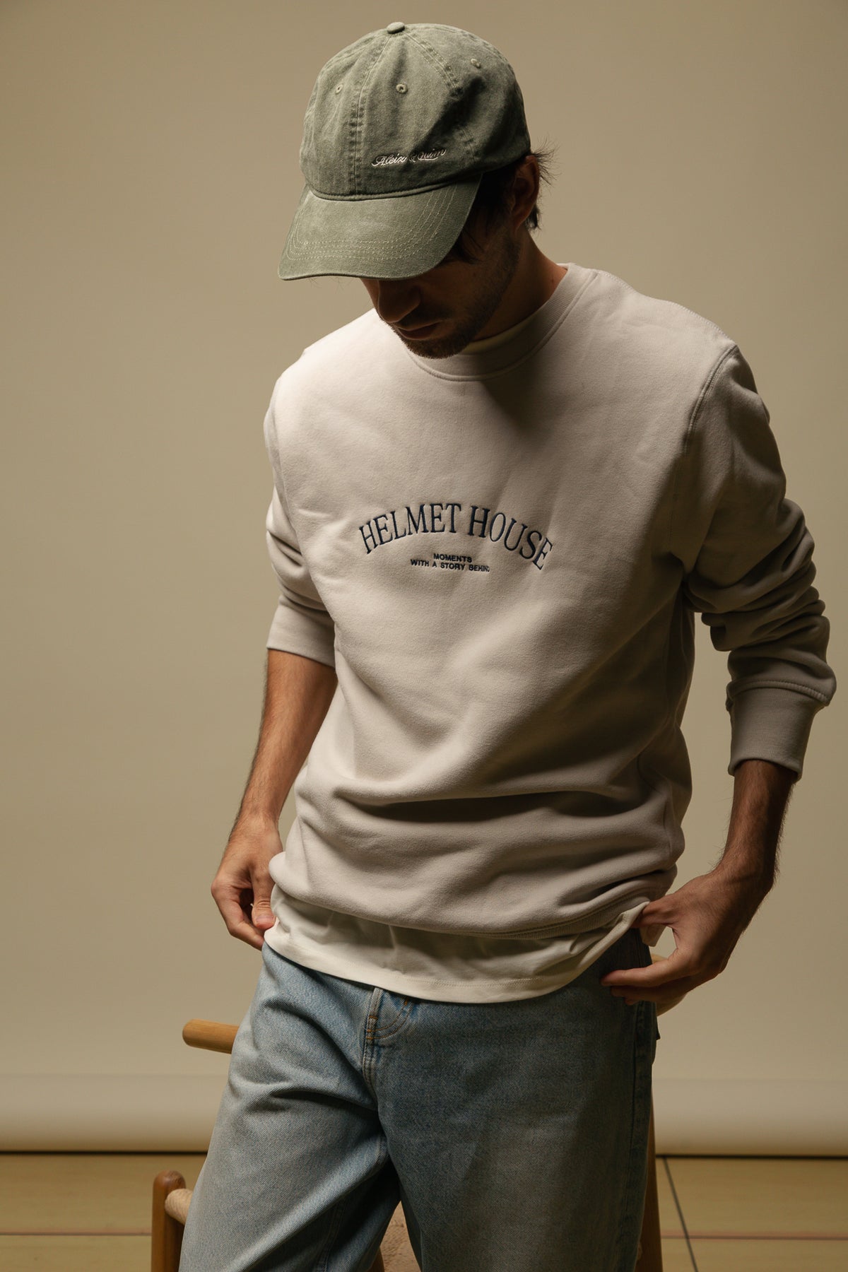 Sudadera Goxua Helmet House Piedra