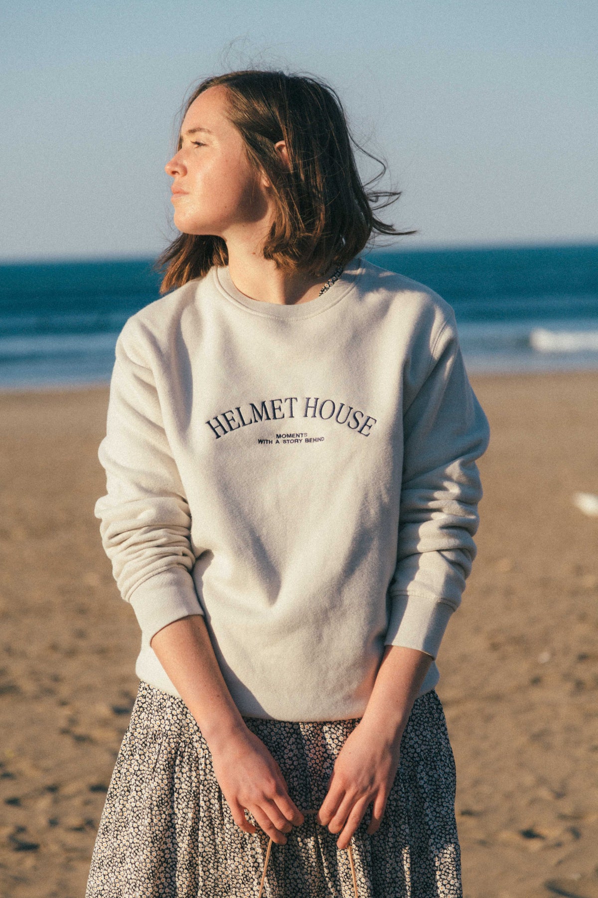 Sudadera Goxua Helmet House Piedra