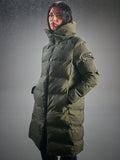 Plumi Largo Jacket Coat Kaki Leaft