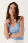 Top Pascale Azul