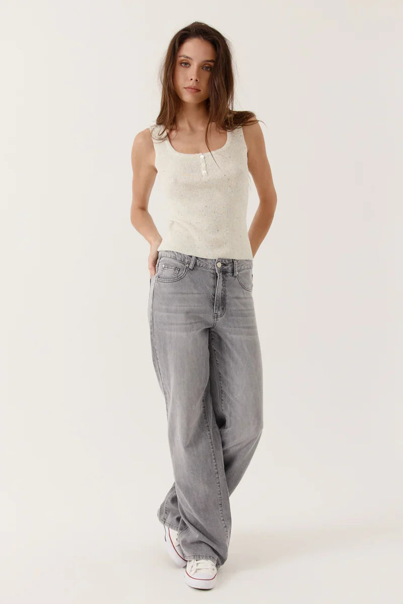 Top Avenza Gris