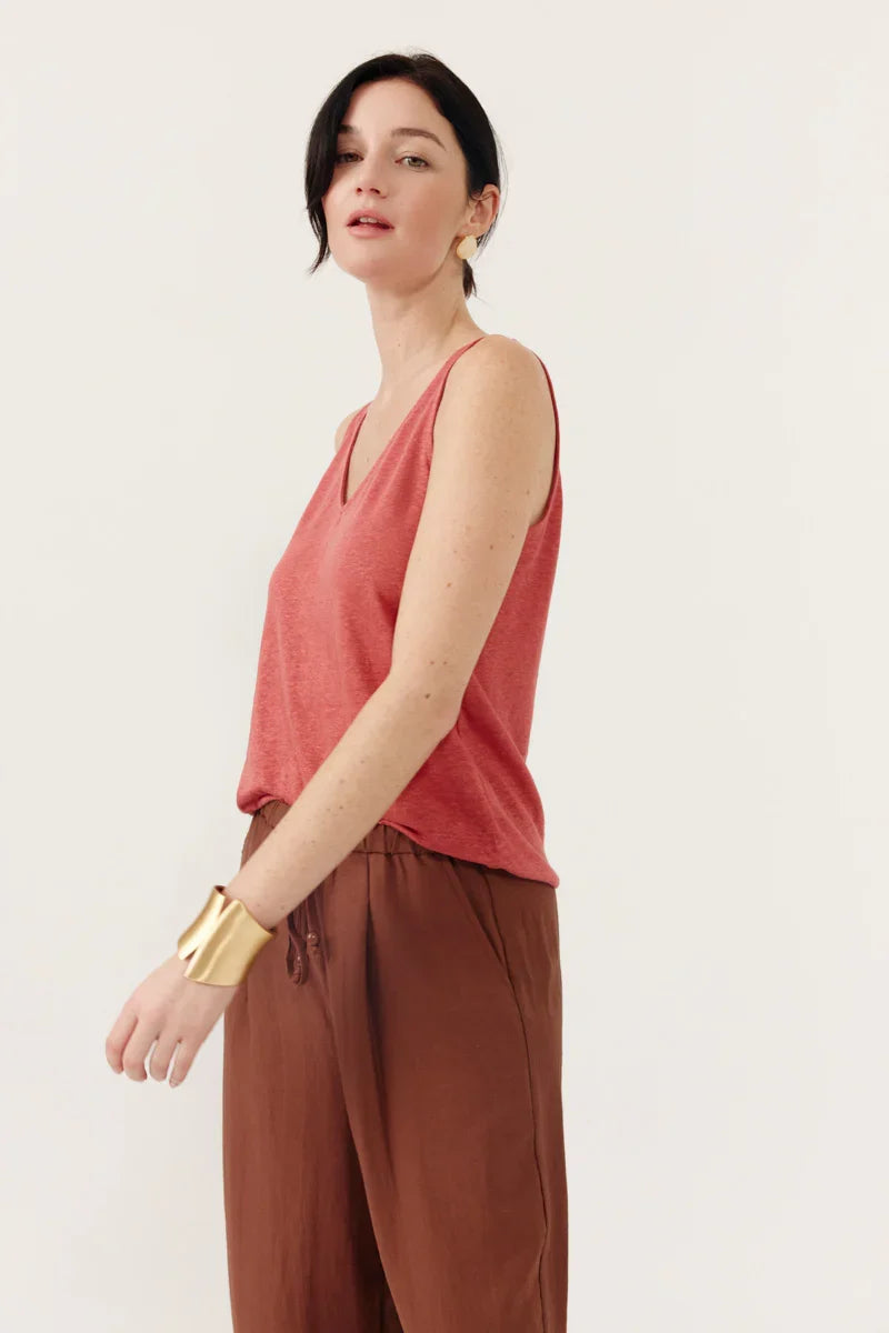 Top Olviane Terracota