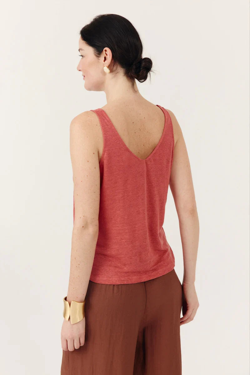 Top Olviane Terracota