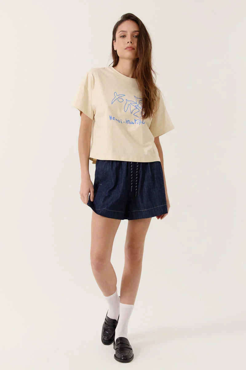 Camiseta Clarissea Beige