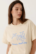 Camiseta Clarissea Beige