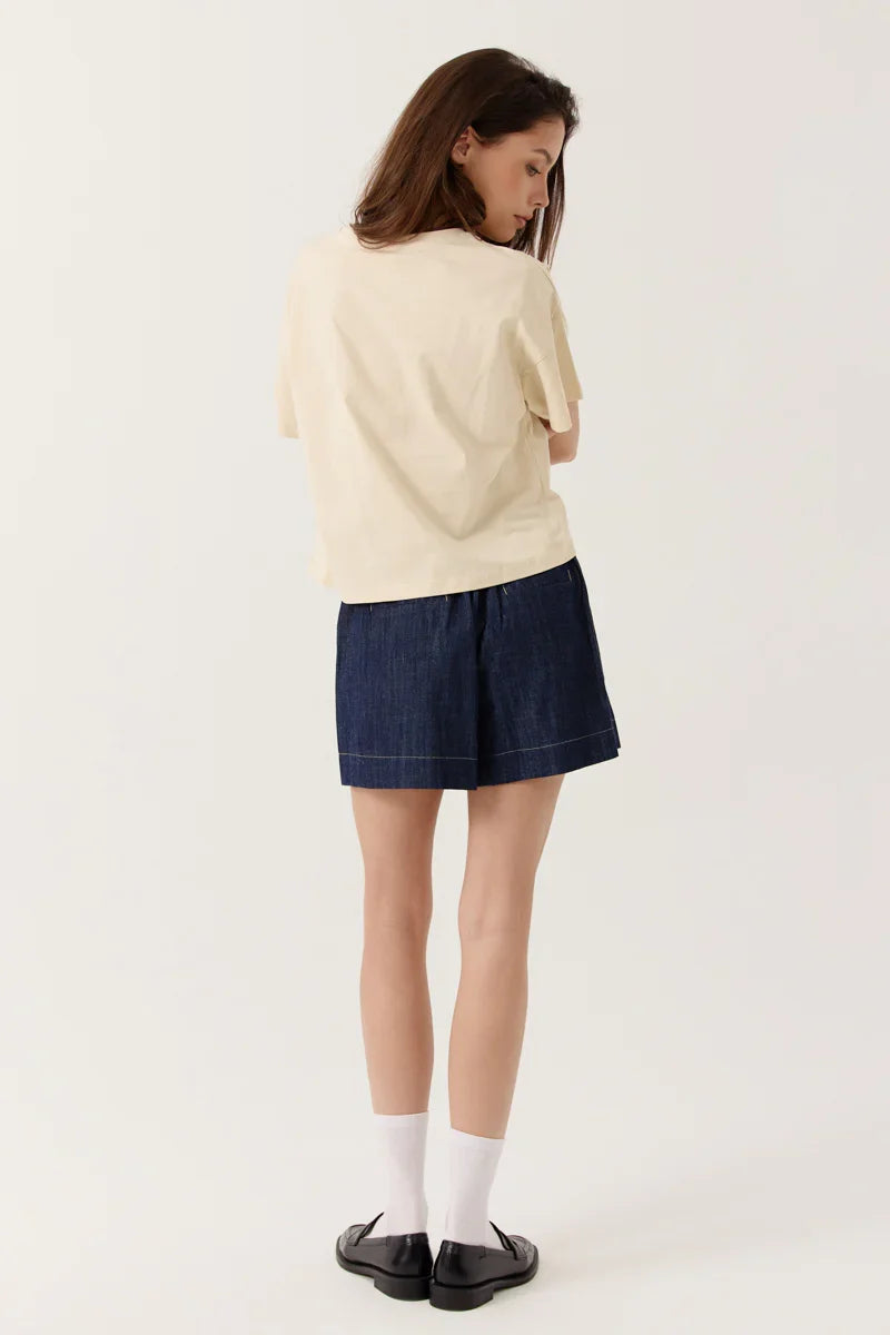 Camiseta Clarissea Beige
