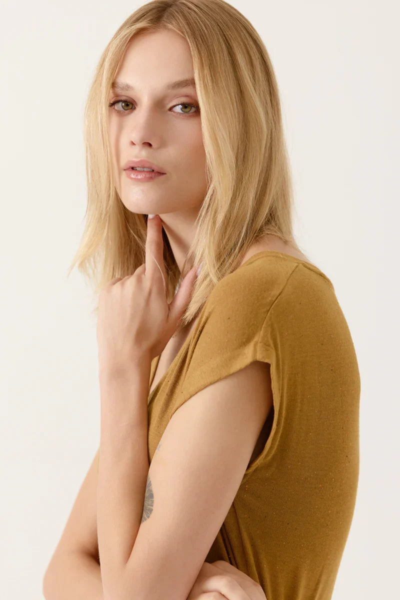 Camiseta Lison Camel