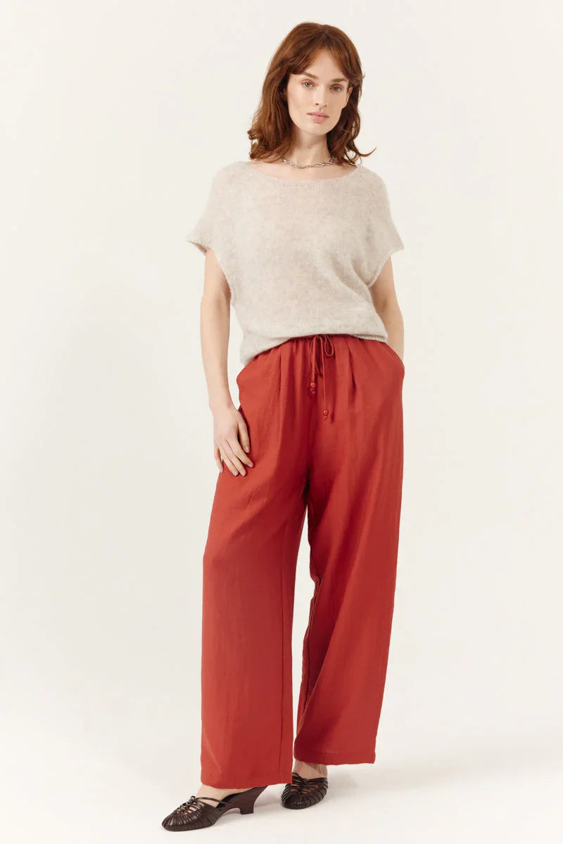 Top Azena Gris