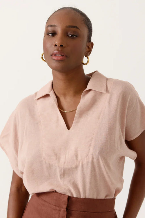 Blusa Cassara Rosa