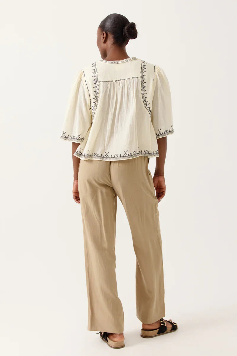 Blusa Melisca Beige