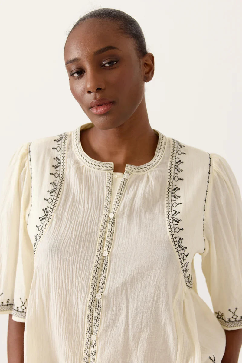 Blusa Melisca Beige