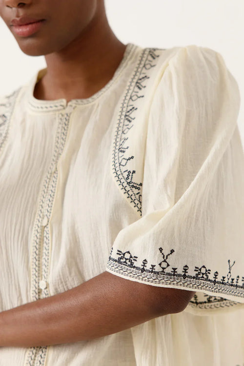 Blusa Melisca Beige