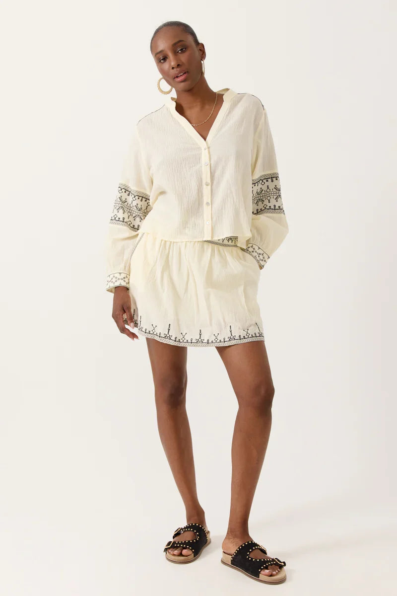 Blusa Erania Beige