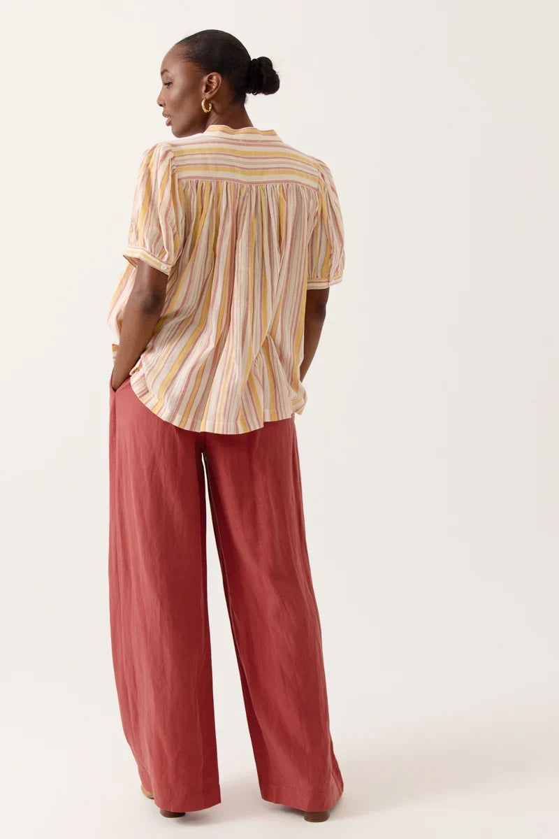 Camisa Cylaria Terracota