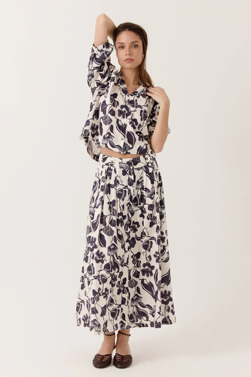 Falda Floral Cethia