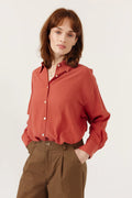 Camisa Yerina Terracota