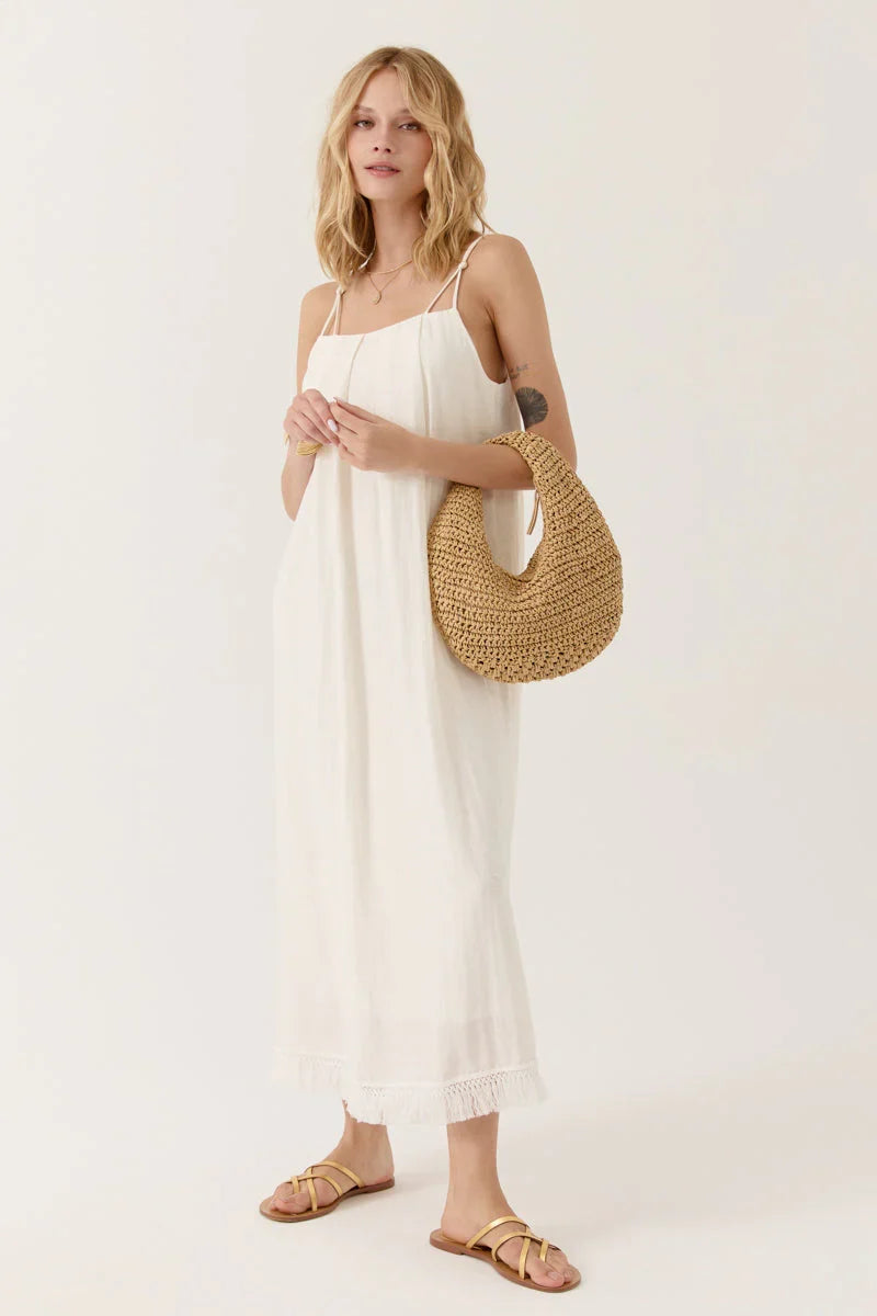 Vestido Cleanta Crema