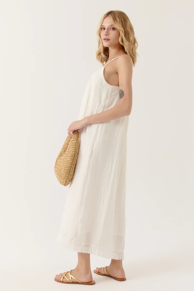 Vestido Cleanta Crema