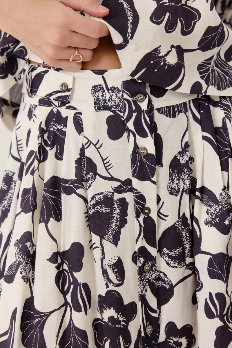Falda Floral Cethia