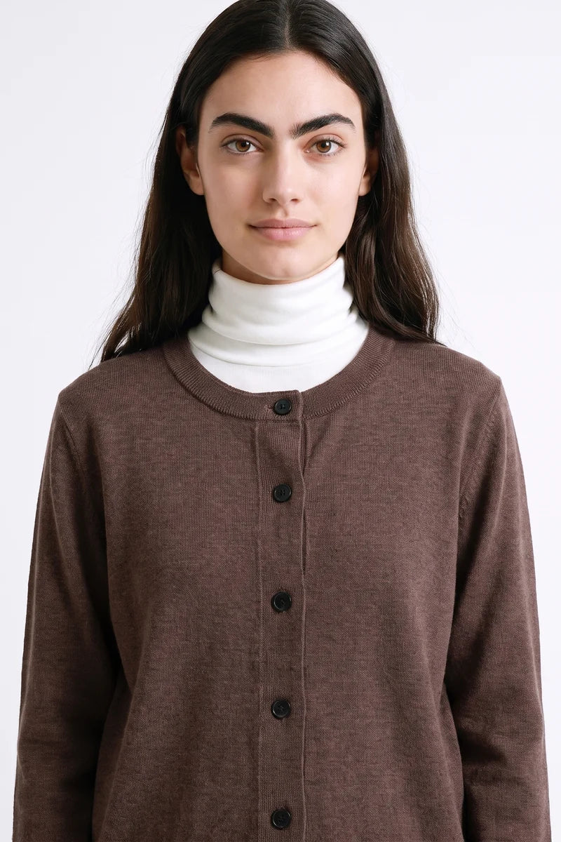 Cardigan Alalie Marrón