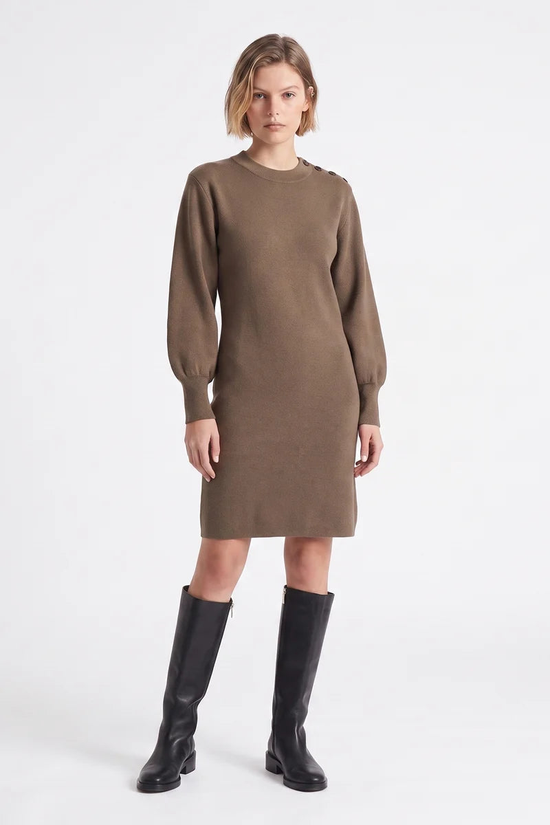 Vestido Frida Marrón