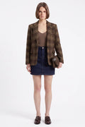 Chaqueta Blazer Evera Marrón