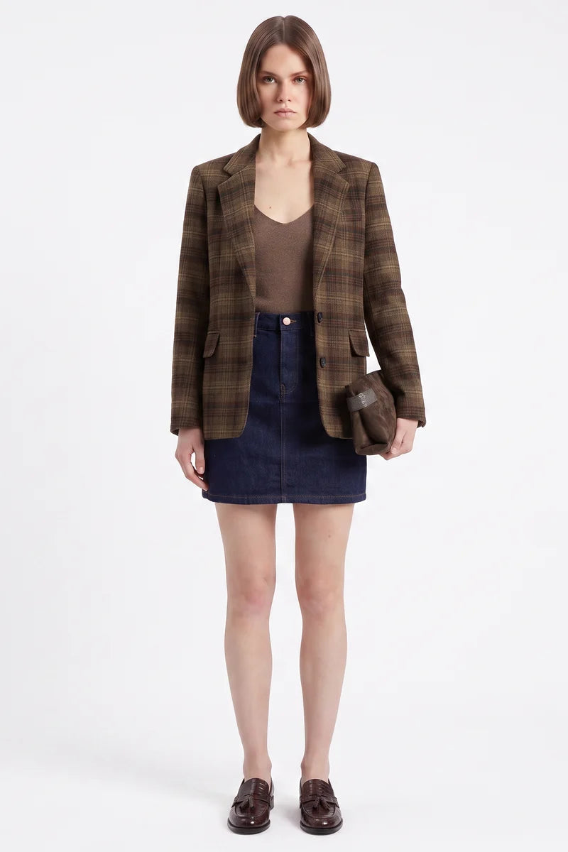 Chaqueta Blazer Evera Marrón