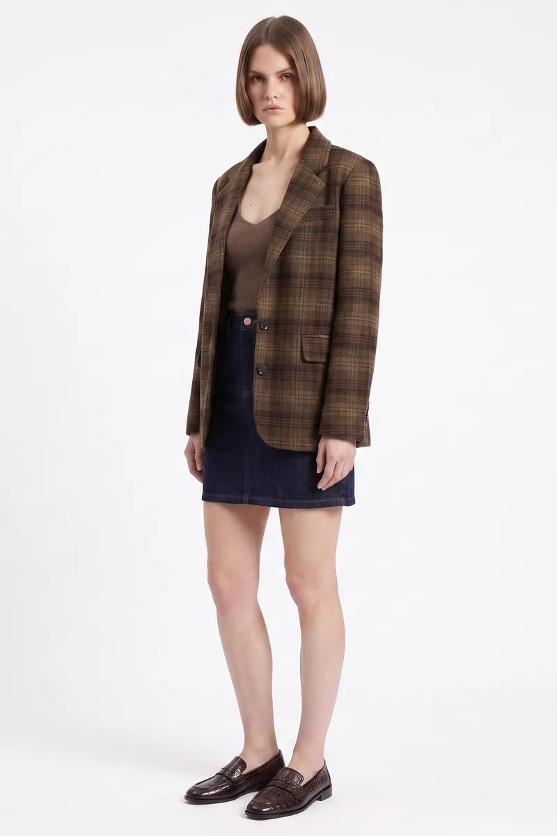 Chaqueta Blazer Evera Marrón