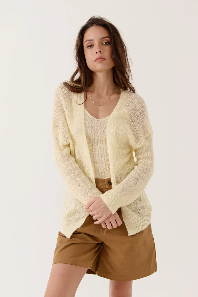 Cardigan Anesia Amarilla