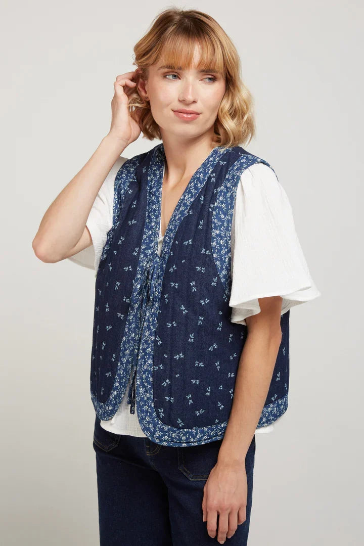 Chaleco Bandana Azul