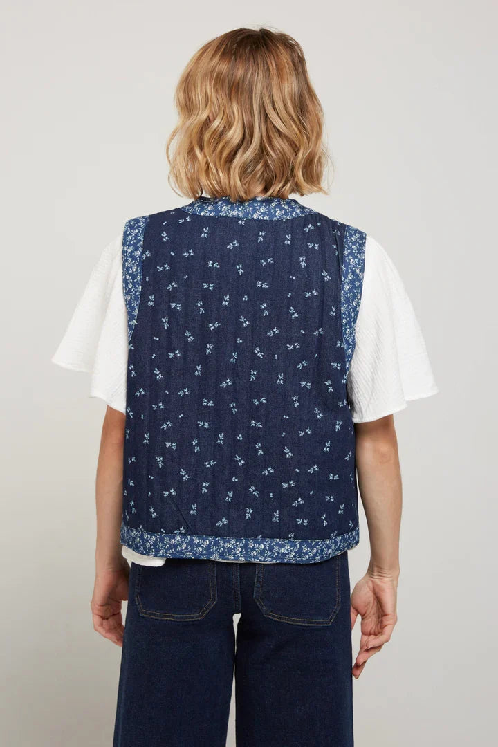 Chaleco Bandana Azul