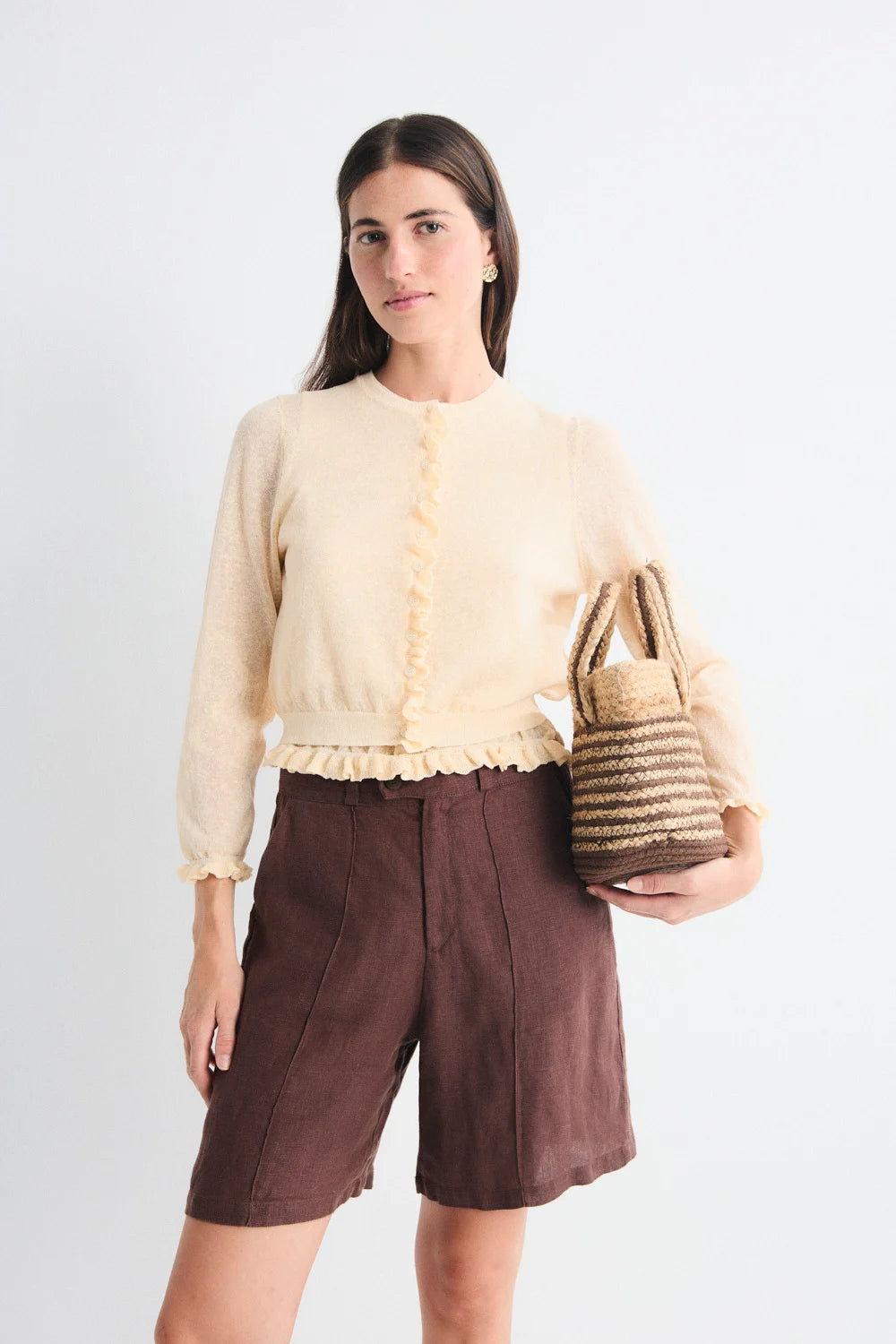 Bermudas Arani Marrón