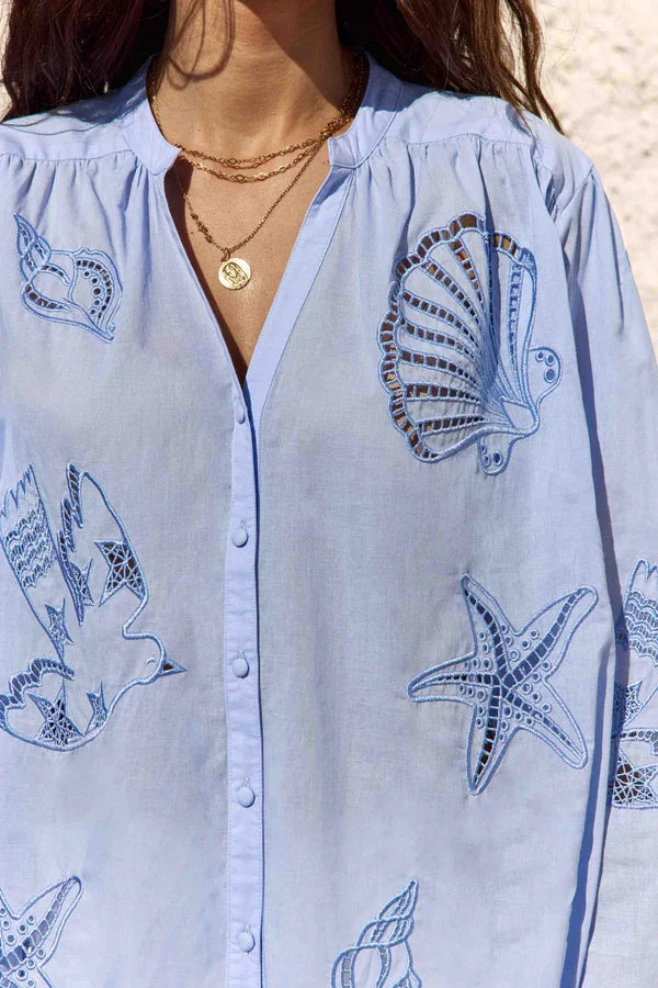 Blusa Boliane Azul