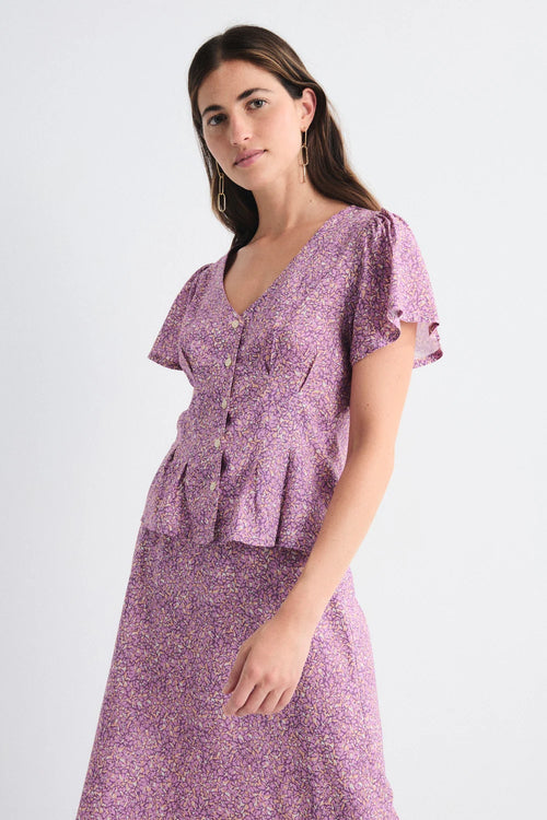 Blusa Nyxora Fucsia