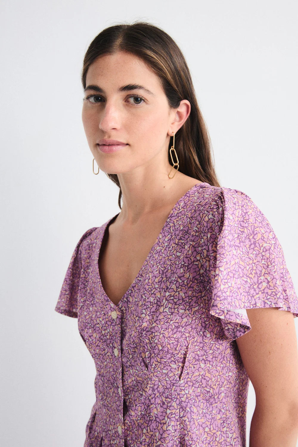 Blusa Nyxora Fucsia