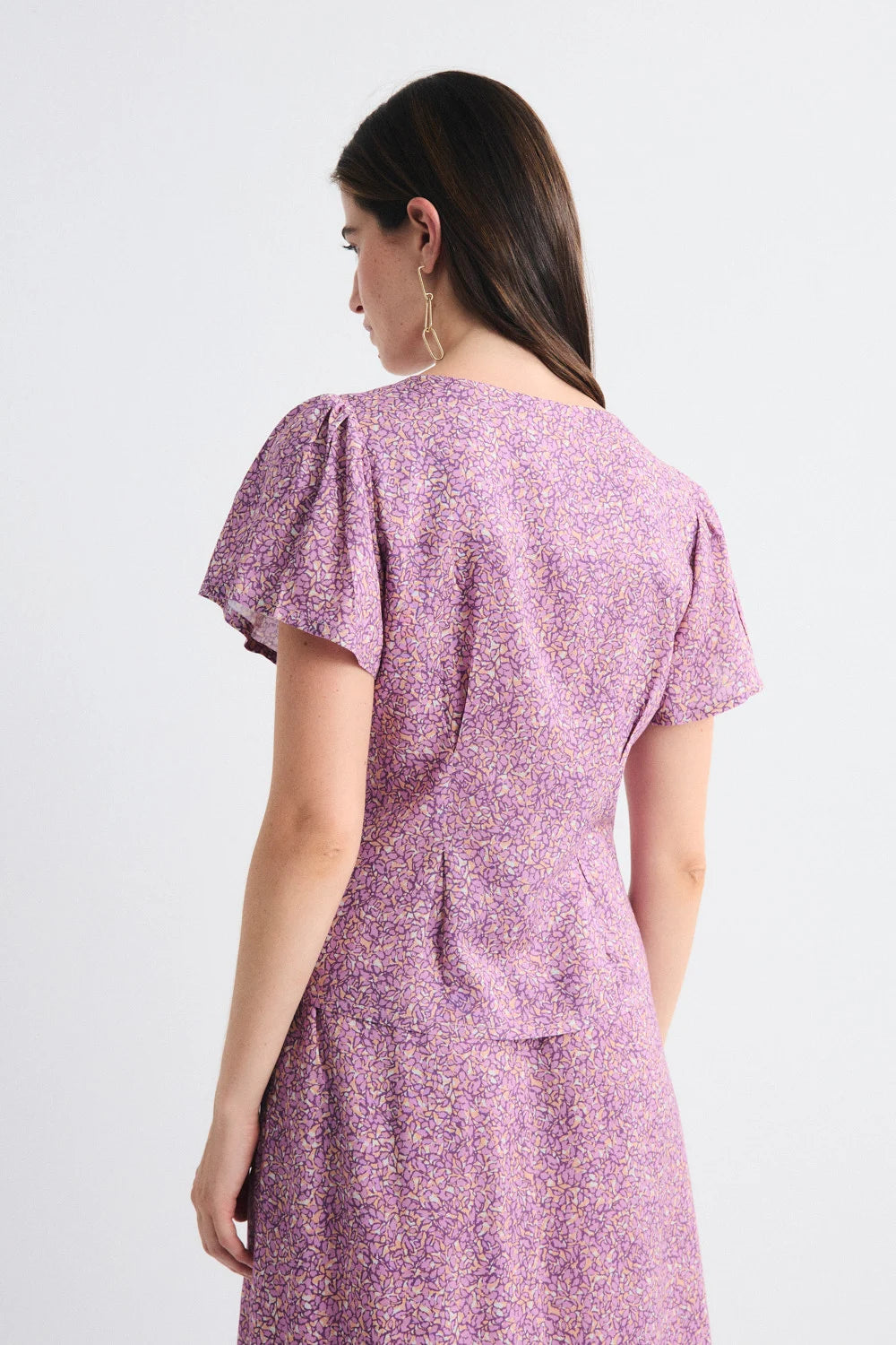 Blusa Nyxora Fucsia