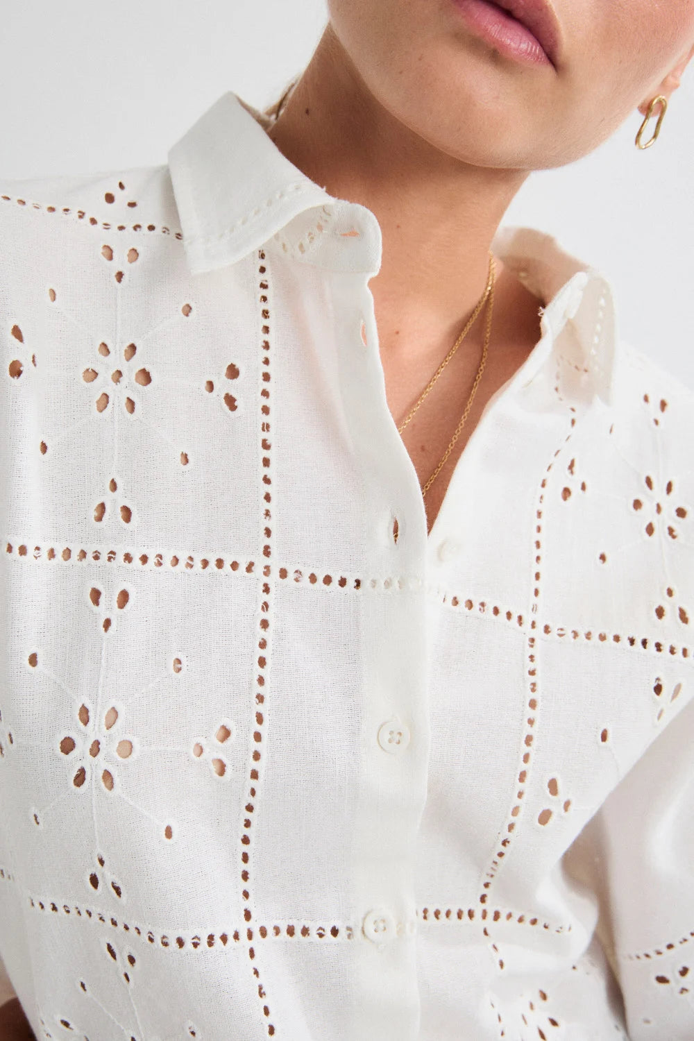 Camisa Blanca Java