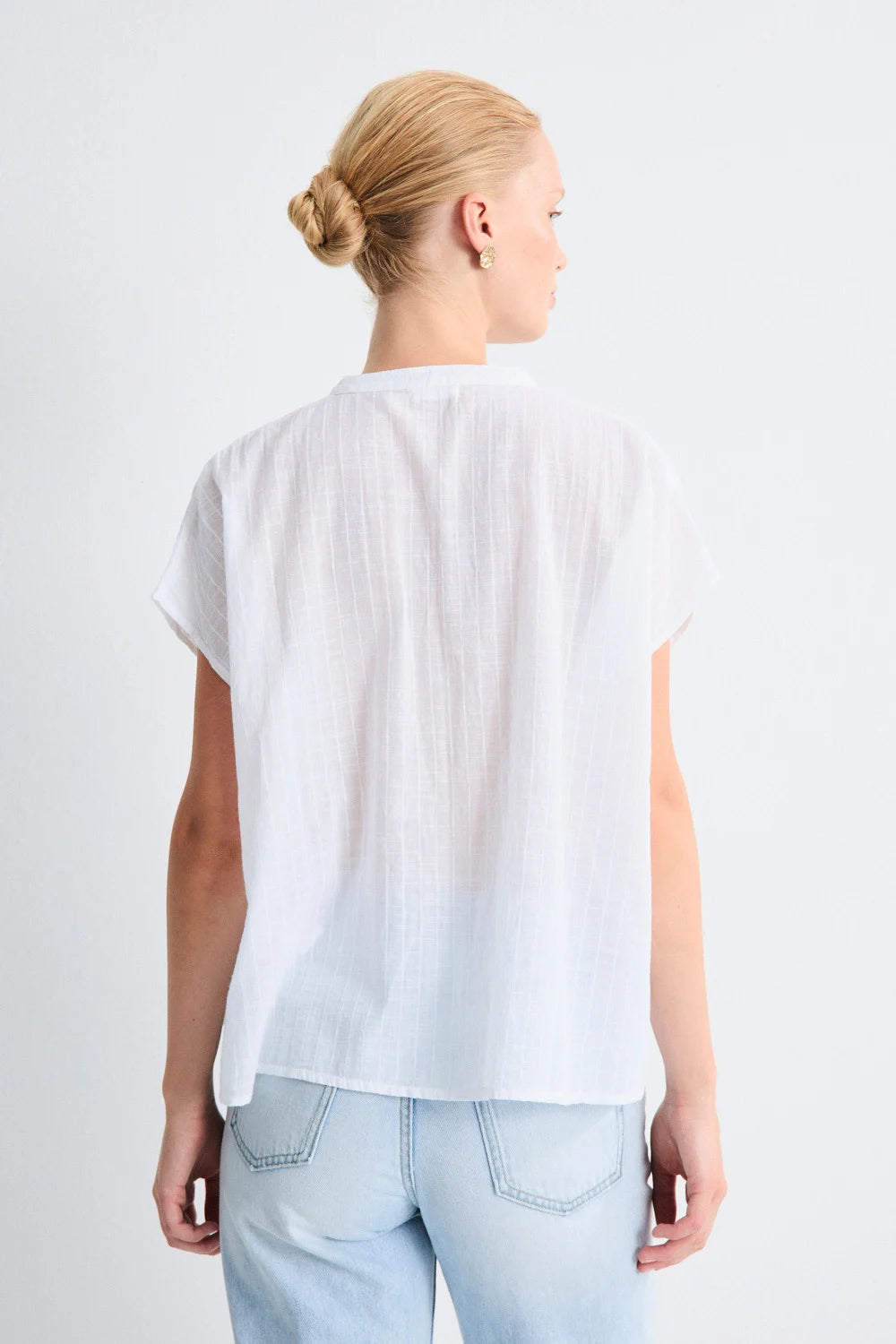 Blusa Blanca Sare