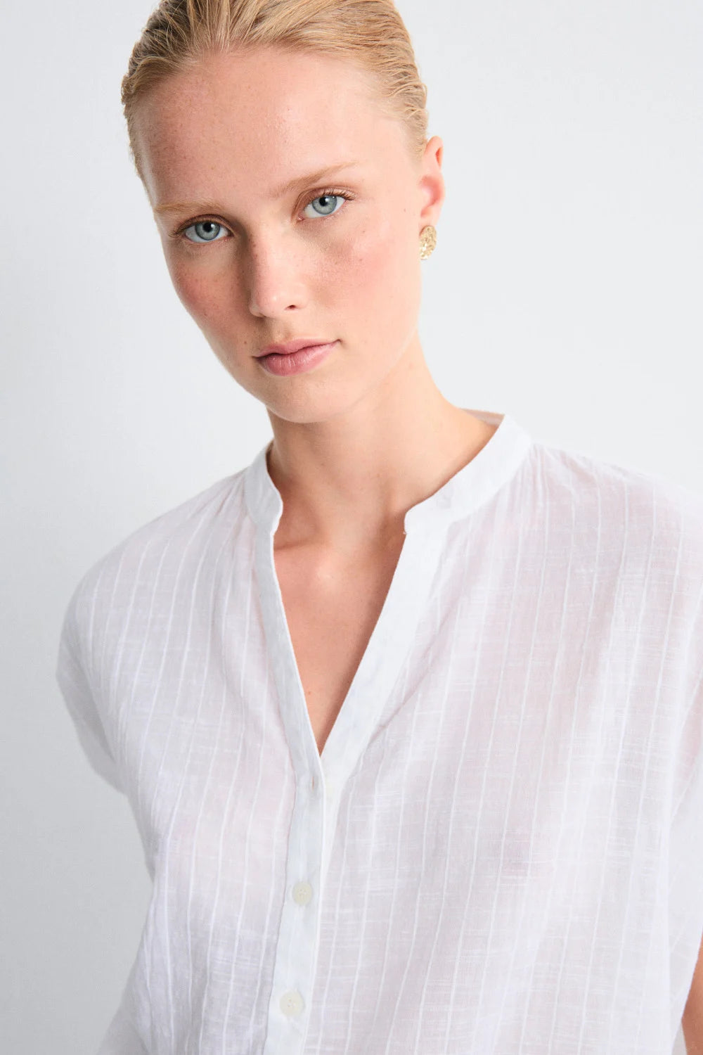 Blusa Blanca Sare